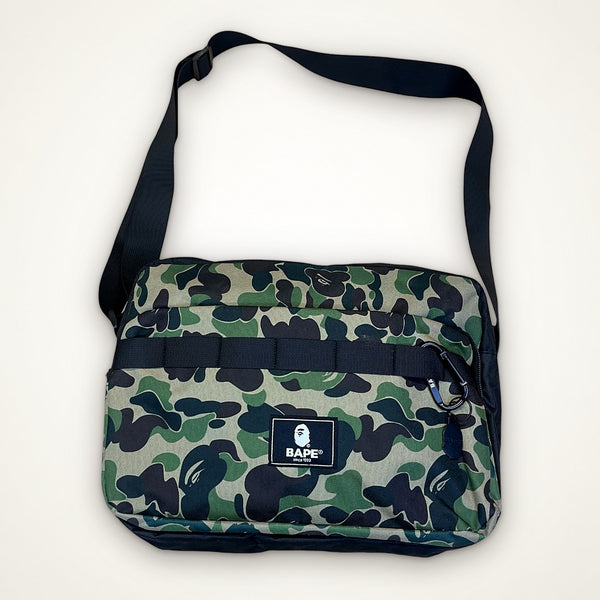 BAPE 1st Camo Shoulder Bag (Green)