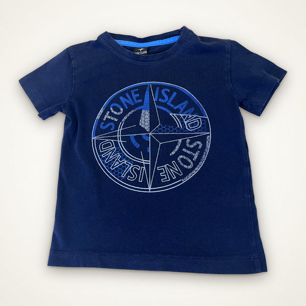Stone Island Junior Compass Tee (Navy)