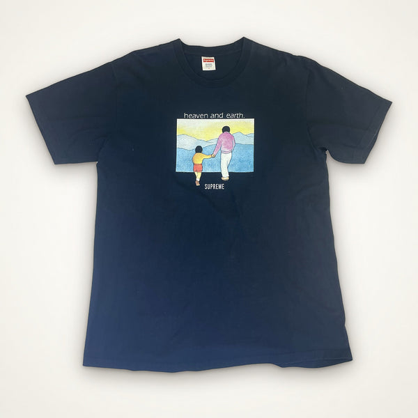 Supreme “Heaven and Earth” Tee (Navy)