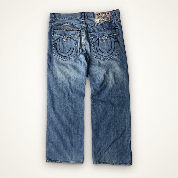 True Religion Billy Bootcut Jeans Light Blue