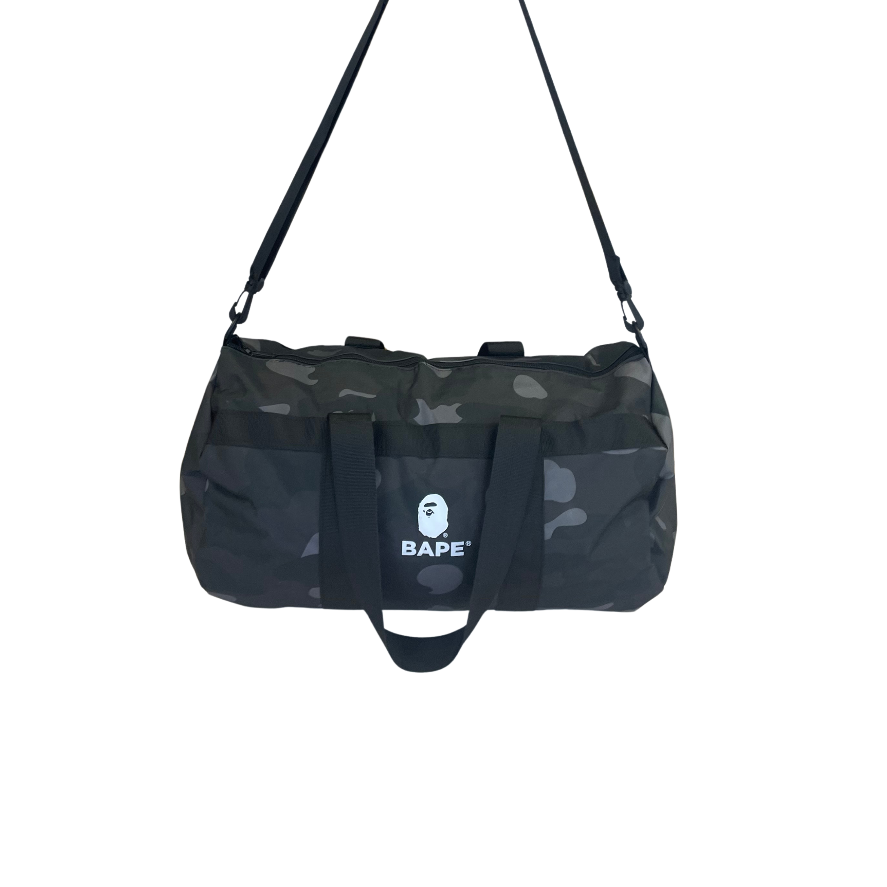 BAPE Black Camo small Duffle Bag- BRAND NEW