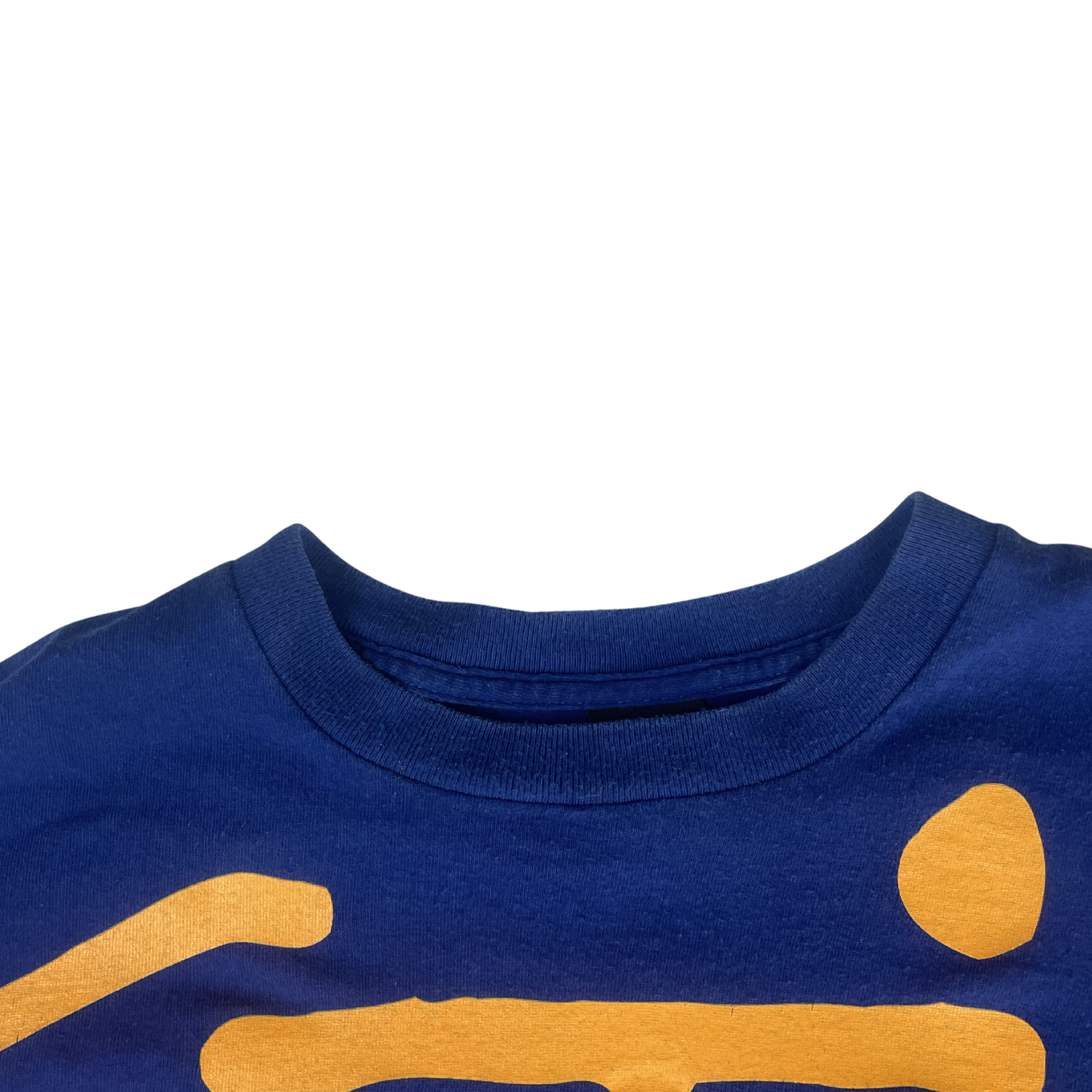 Stüssy "Swirl Logo" Double Hit Tee – Royal Blue / XL