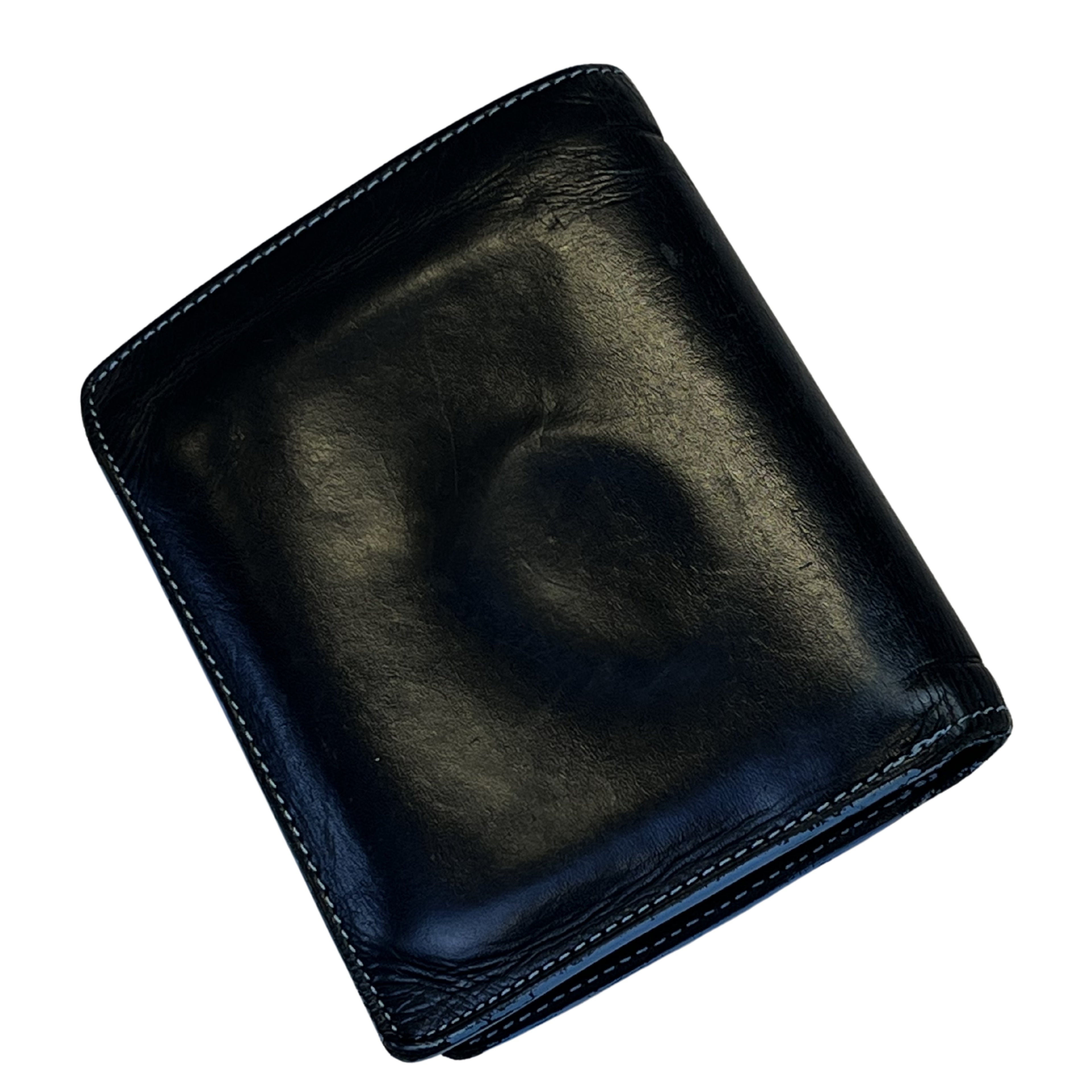 Burberry Black Label – kožená peněženka (černá)