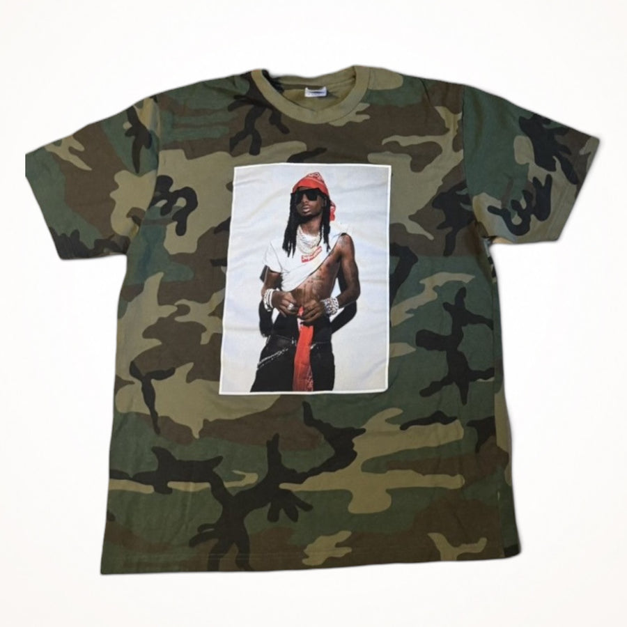Supreme Photo Tee (Woodland Camo)
