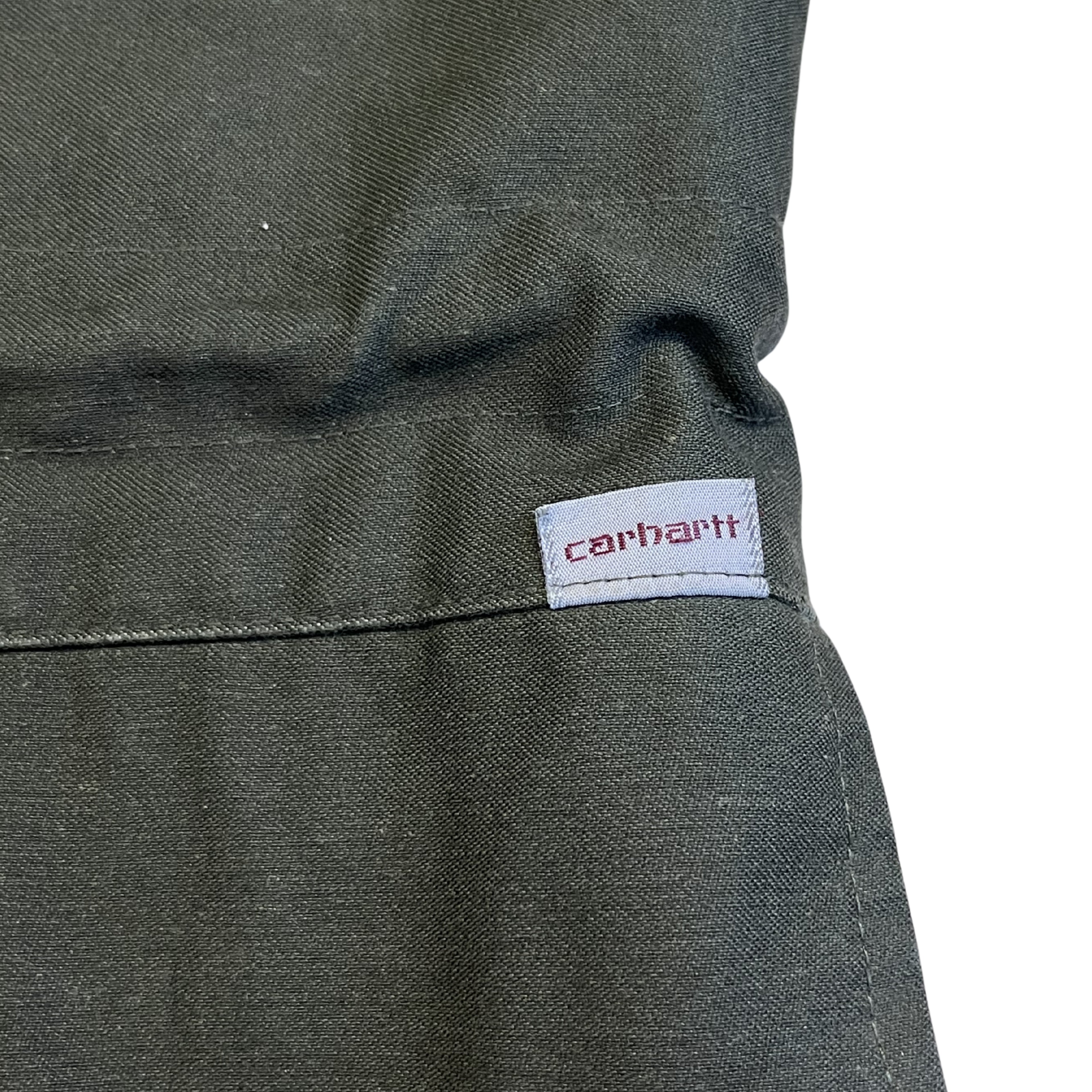 Carhartt zateplená parka s kapucí (army green)