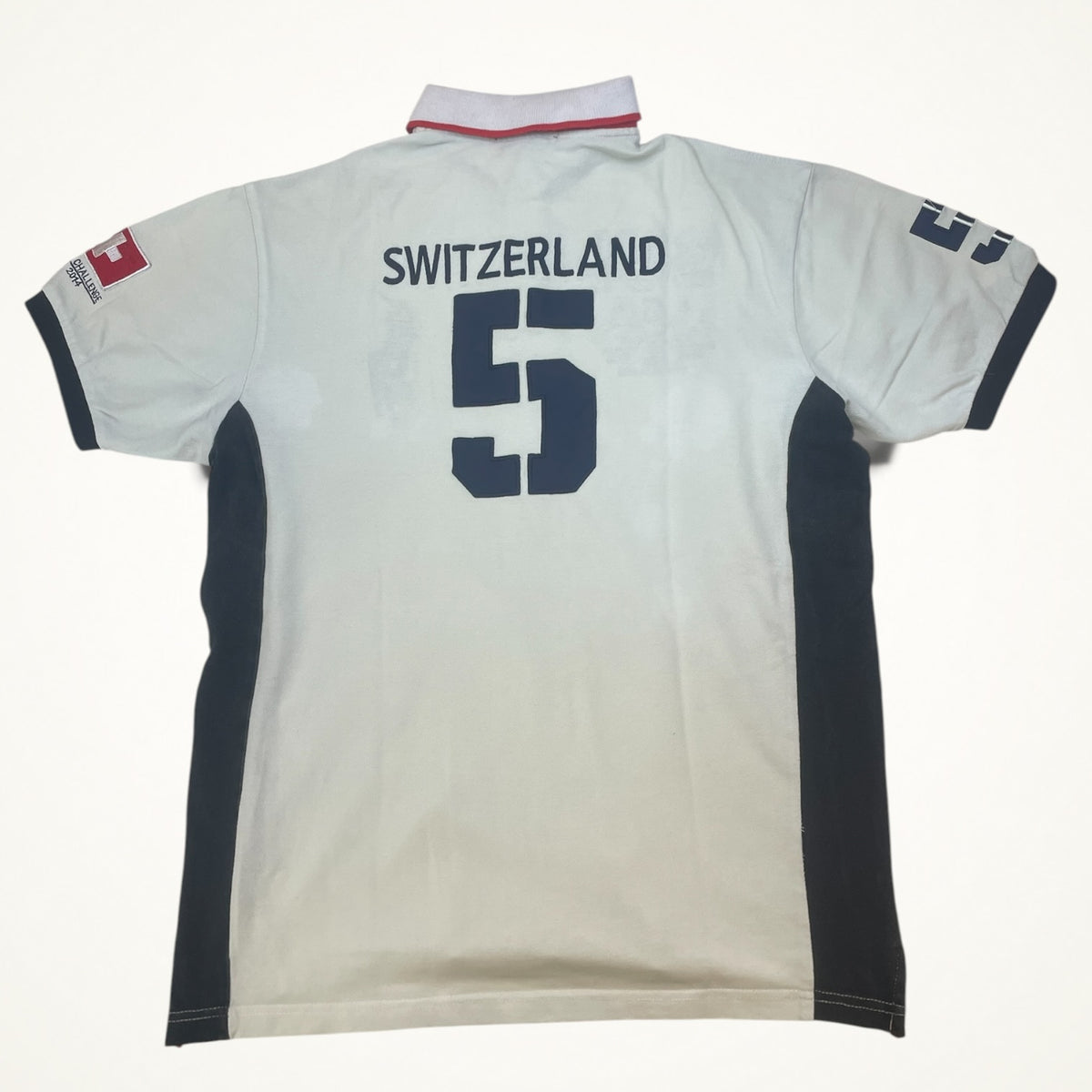 Ralph Lauren SUI Switzerland Big Pony Polo #5 (White)