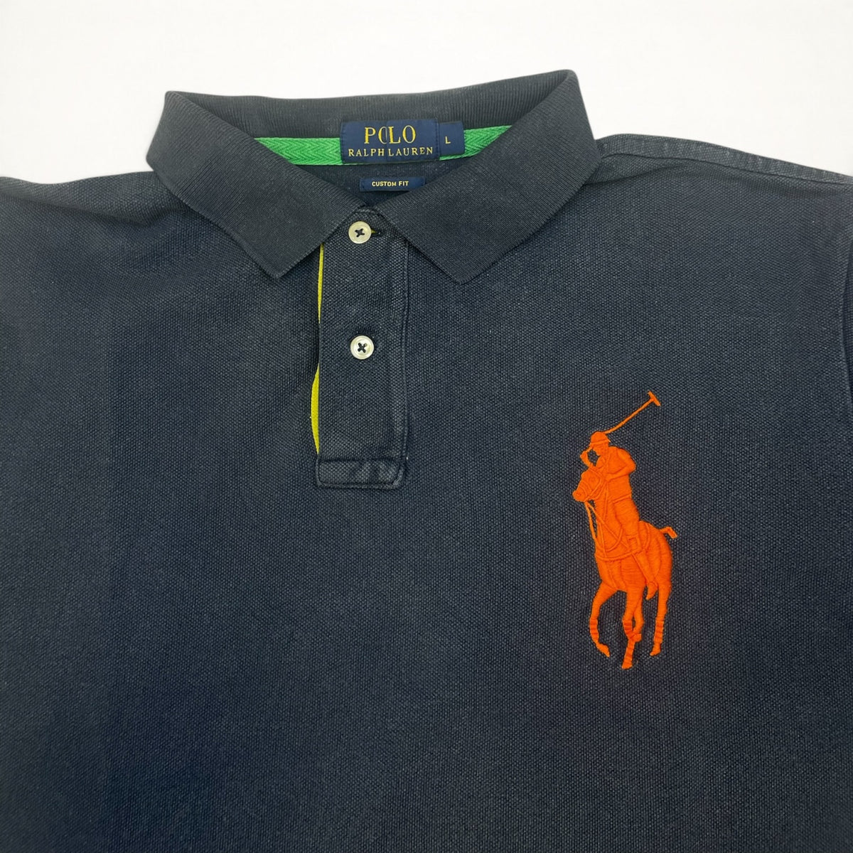 Ralph Lauren Big Pony Polo #3 (Navy/Orange)