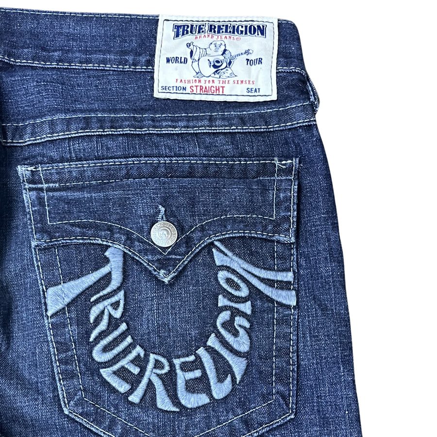 TRUE RELIGION STRAIGHT – DARK WASH TRUERELIGION POCKET