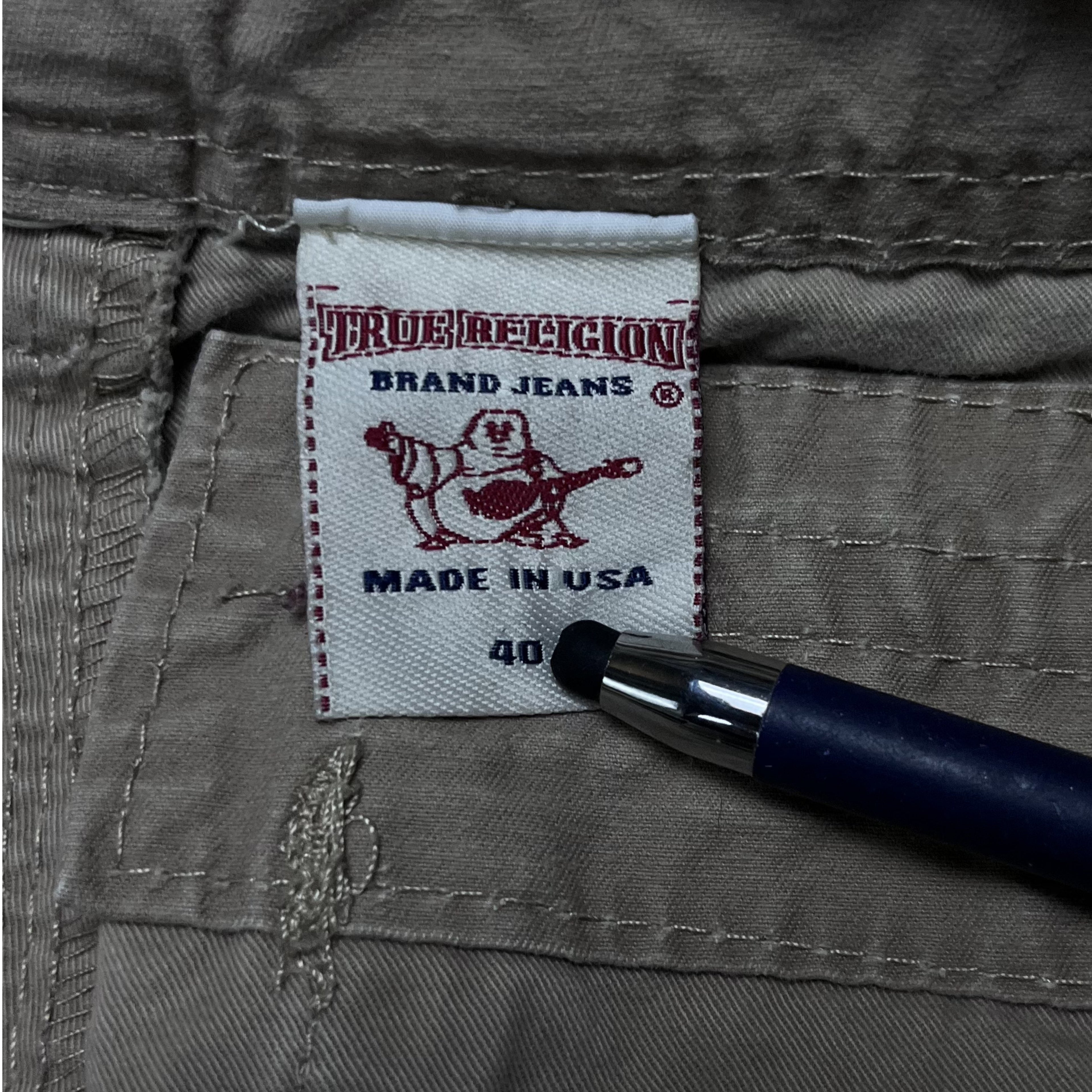 True Religion Cargo Pants (Grey)