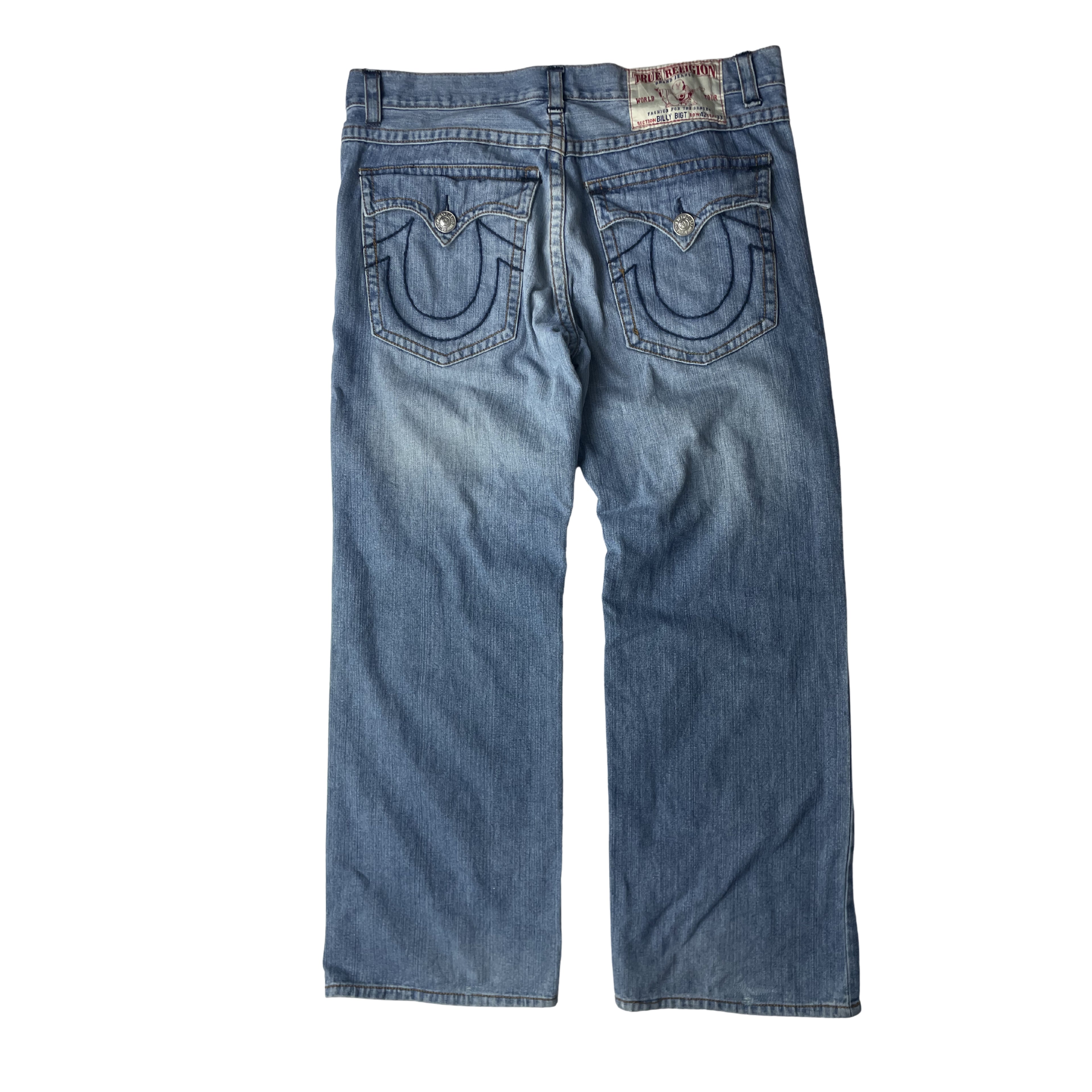 True Religion Billy Bootcut Jeans Light Blue