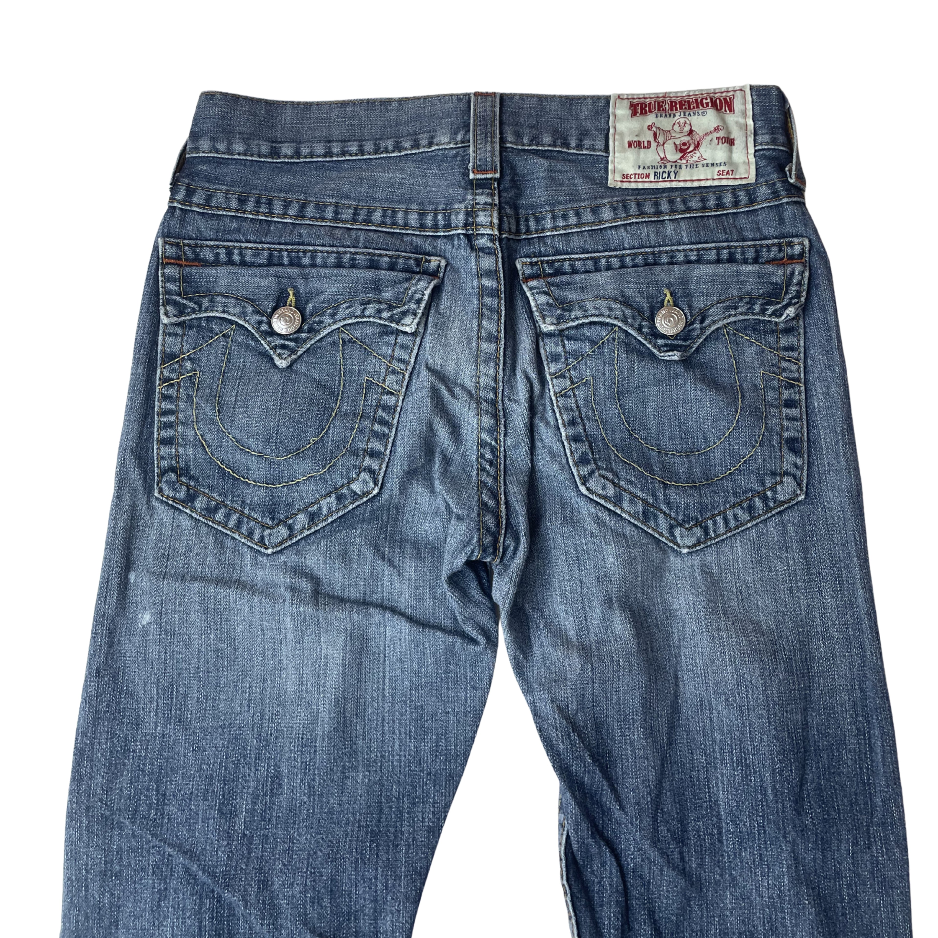 True Religion Billy Bootcut Jeans Medium Wash
