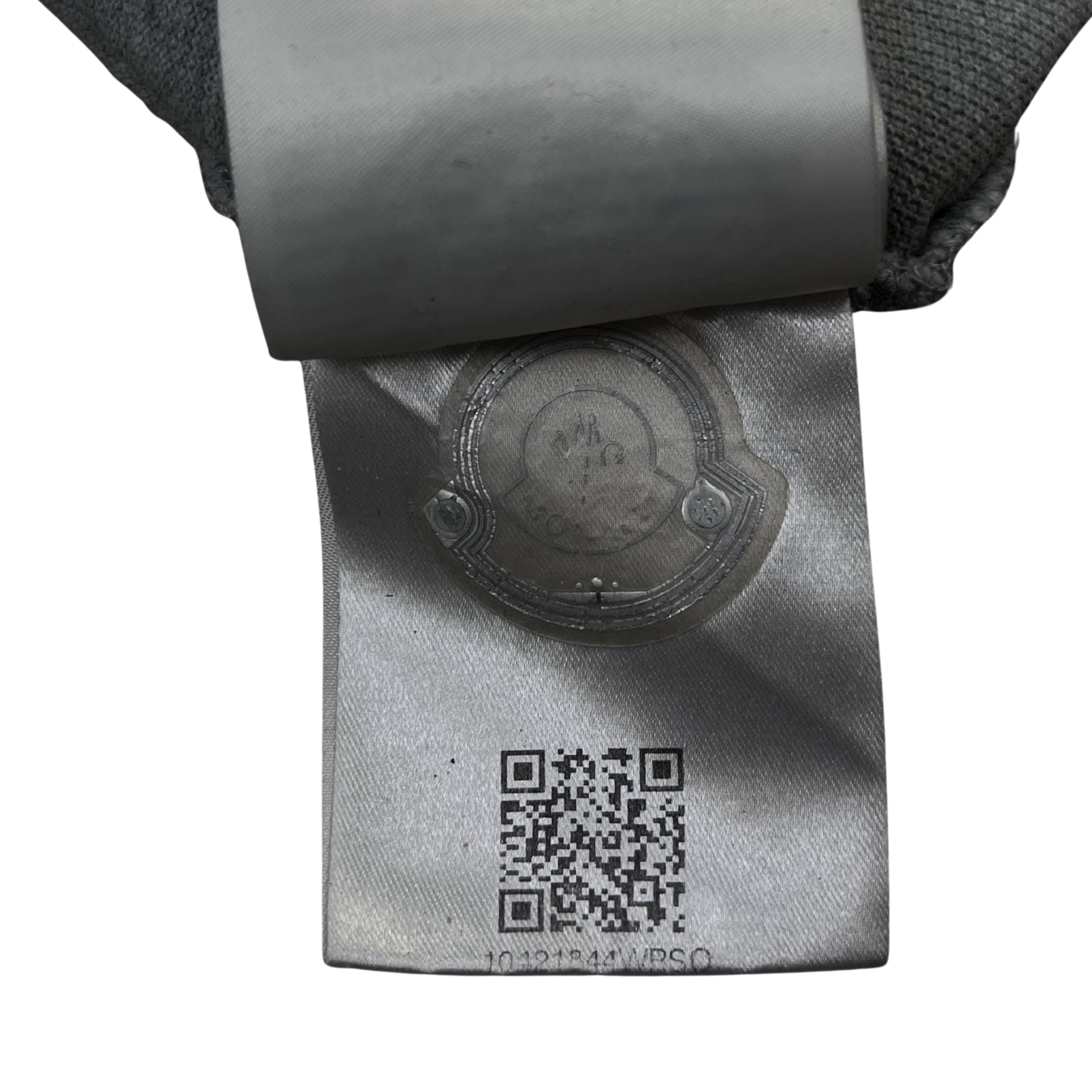 Moncler Contrast Collar Polo – Heather Grey