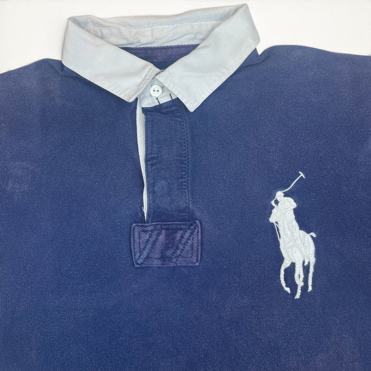 Ralph Lauren Big Pony Rugby Collar Polo #3 (Navy)
