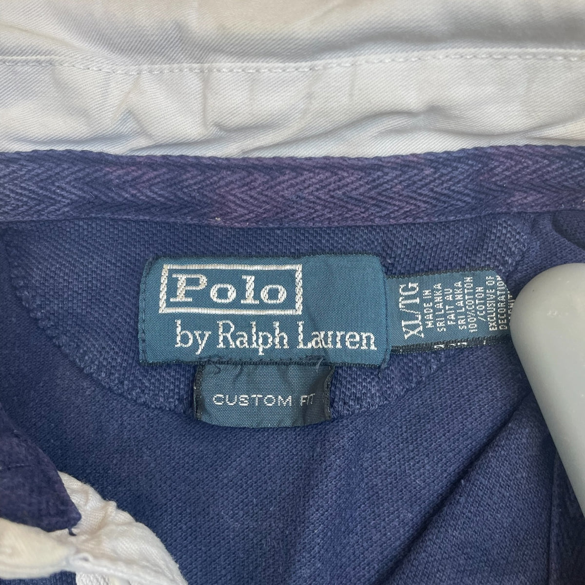 Ralph Lauren Big Pony Rugby Collar Polo #3 (Navy)