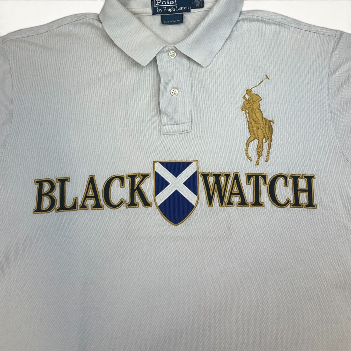 Ralph Lauren Black Watch Big Pony Polo #2 (White)