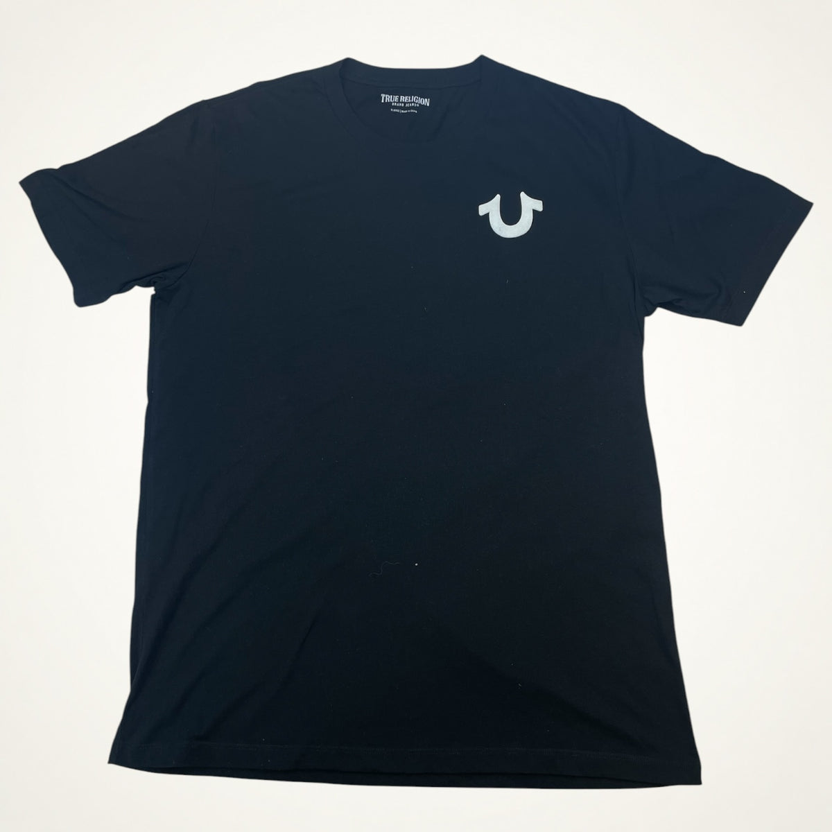 True Religion Diamond Logo Back Print Tee (Black)