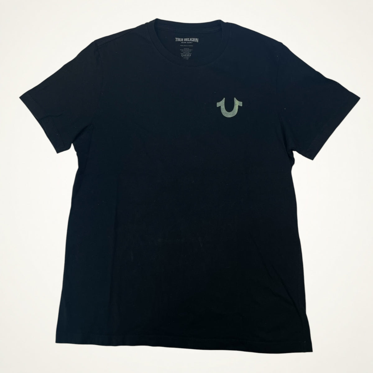 True Religion Buddha Since 2002 Back Print Tee (Black)