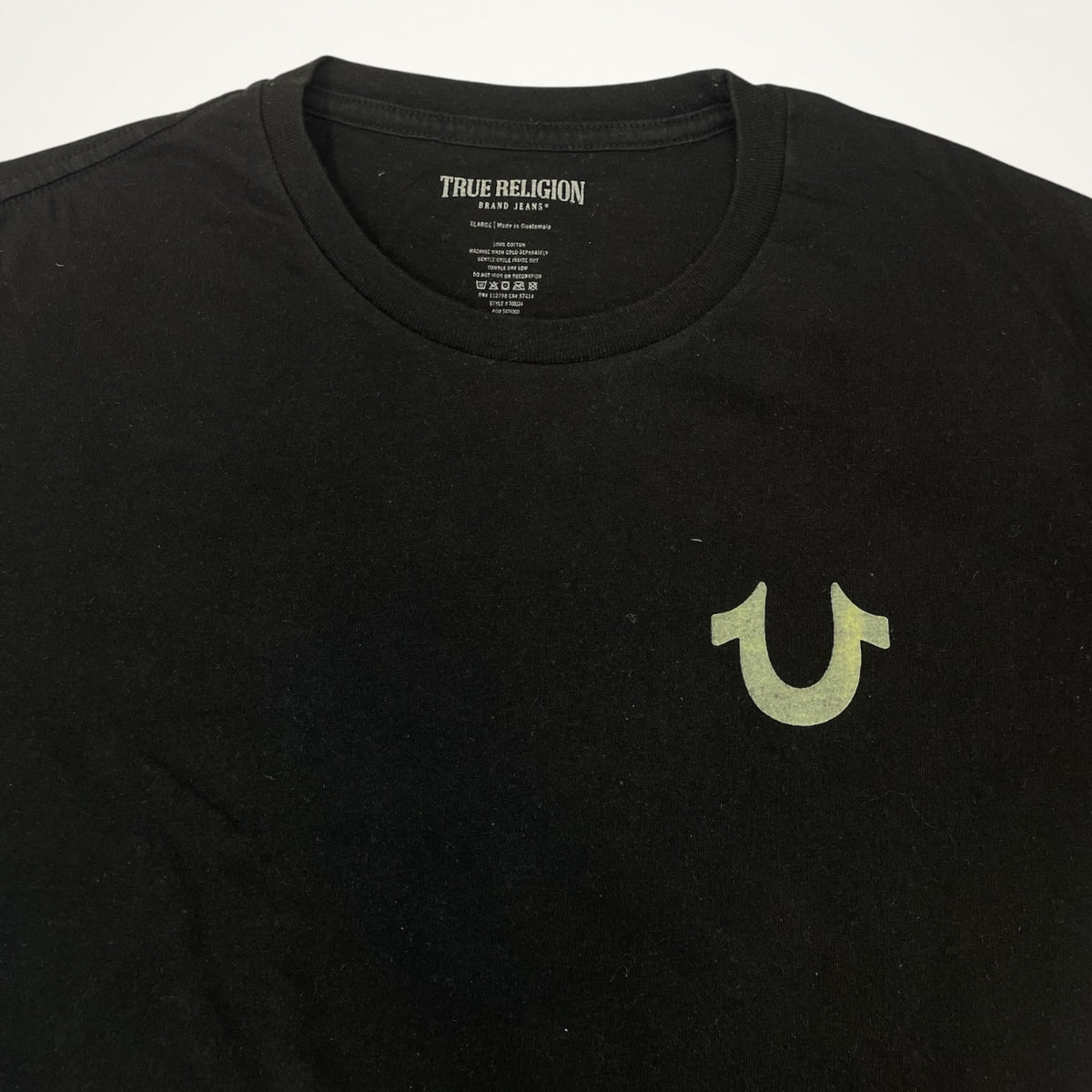 True Religion Buddha Since 2002 Back Print Tee (Black)