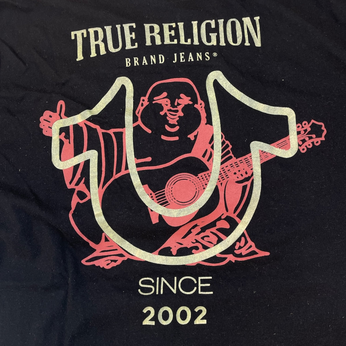 True Religion Buddha Since 2002 Back Print Tee (Black)