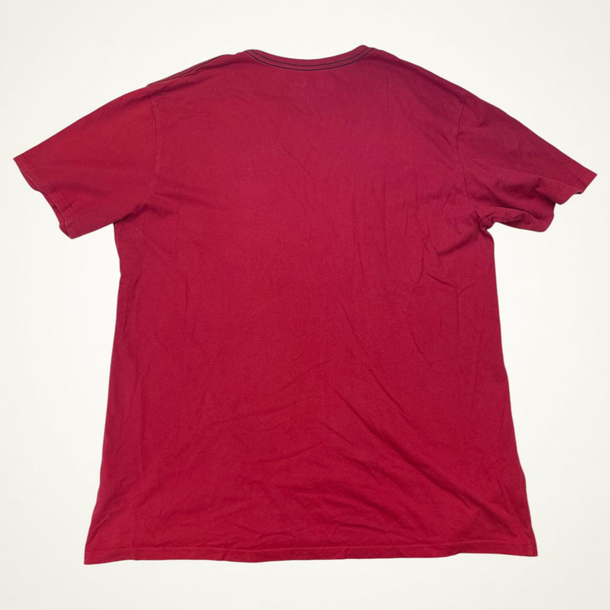 True Religion Crafted With Pride V-Neck Tee (Red)