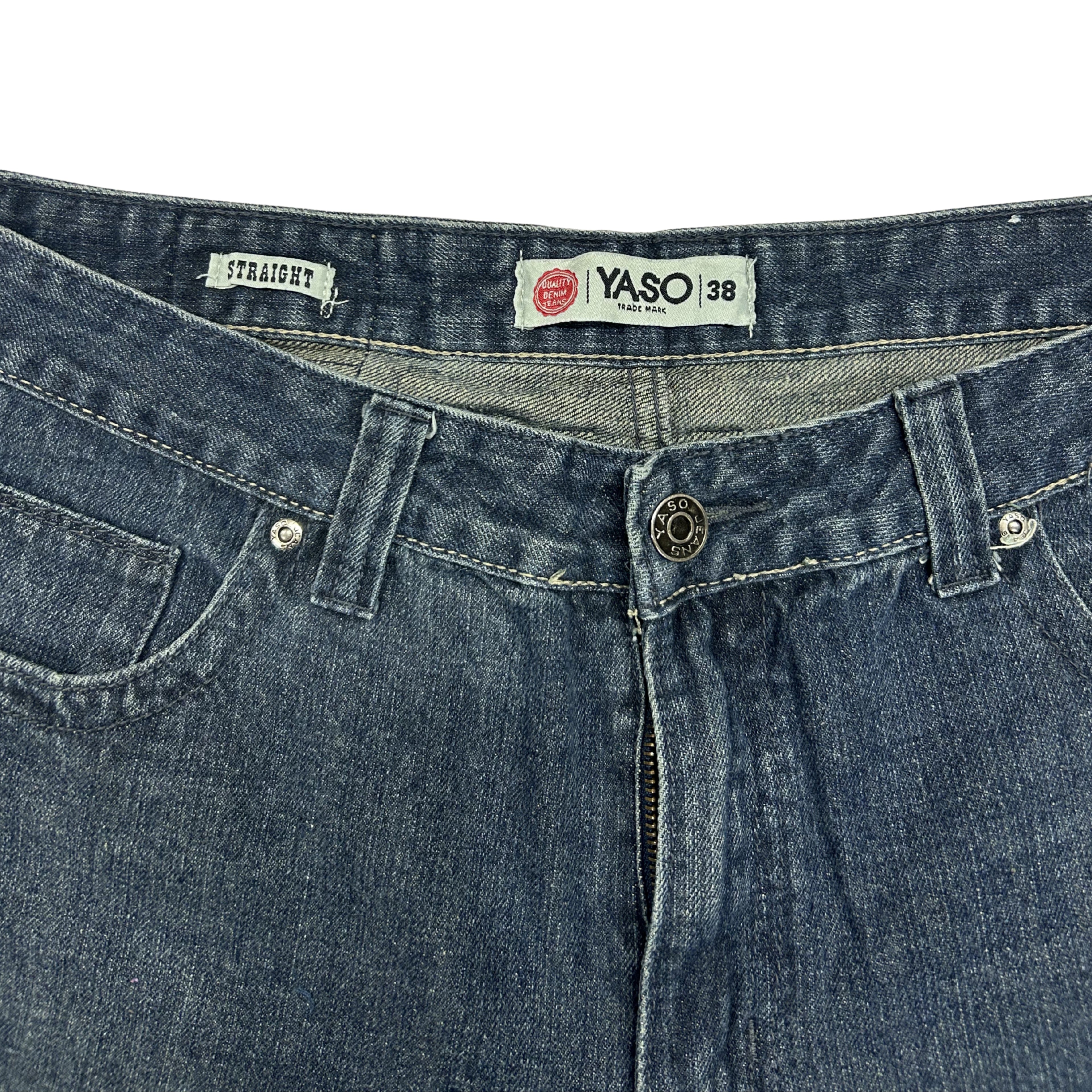Y2K Denim Jeans- Dark Blue
