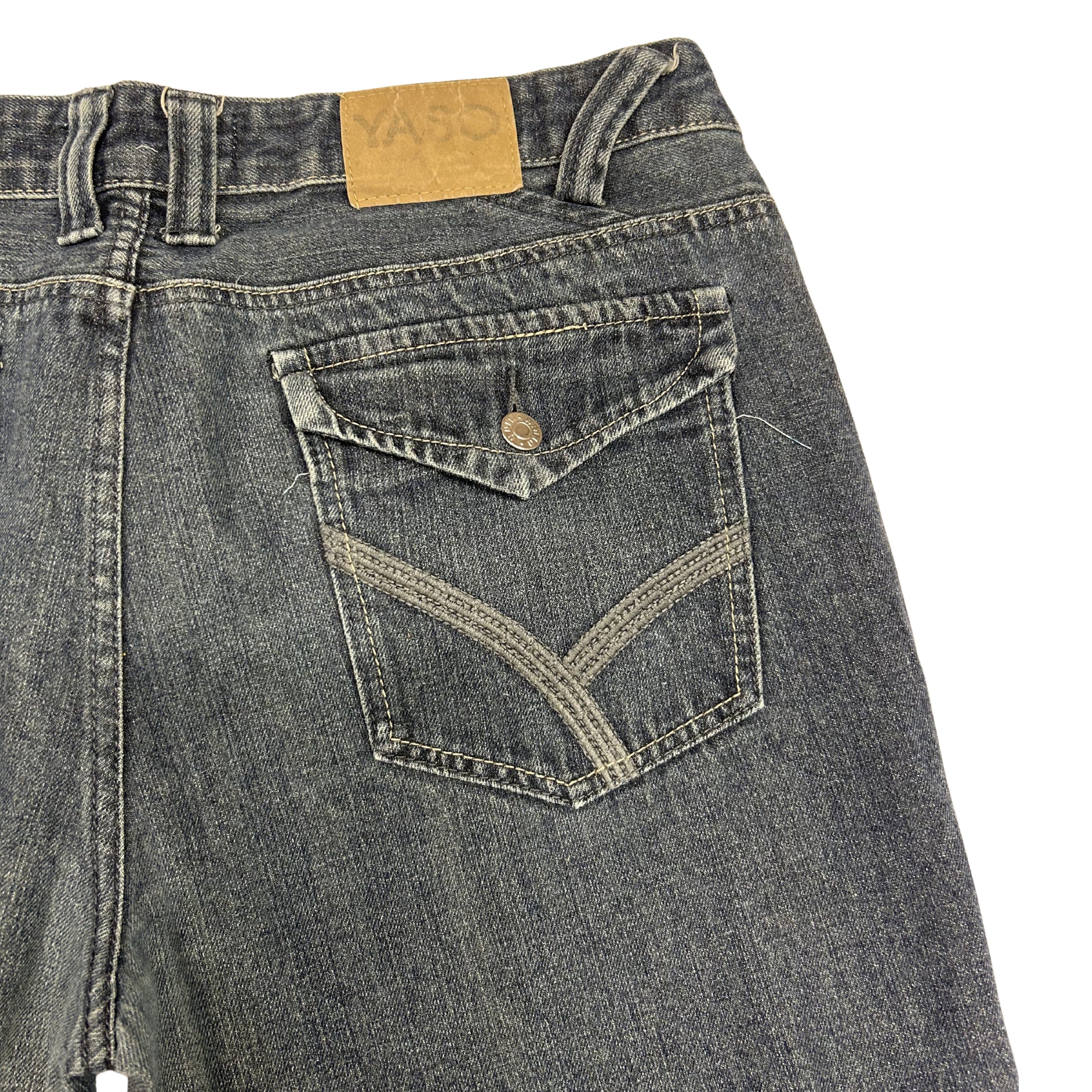 Y2K Denim Jeans- Dark Blue