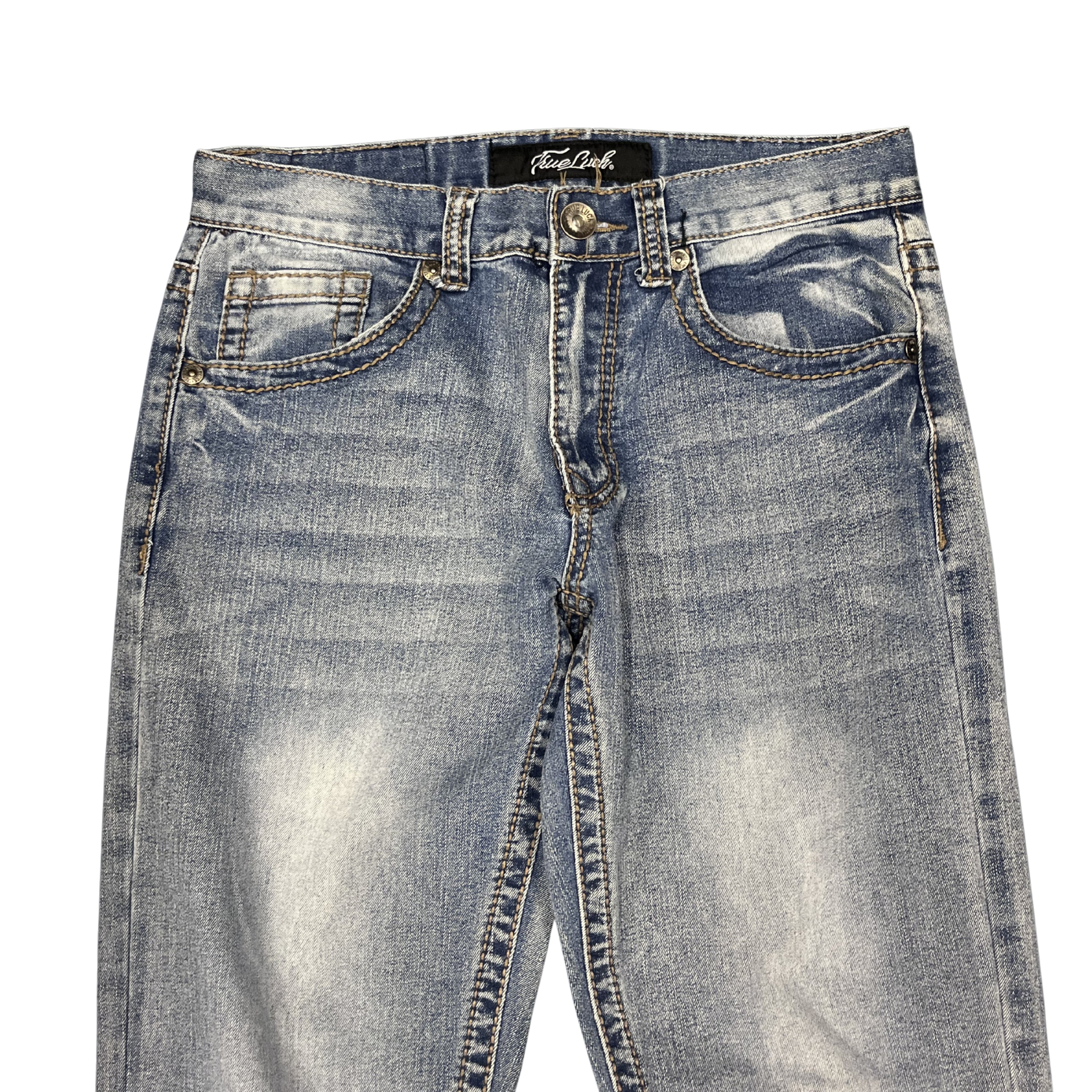 True Luck- Light Washed Jeans