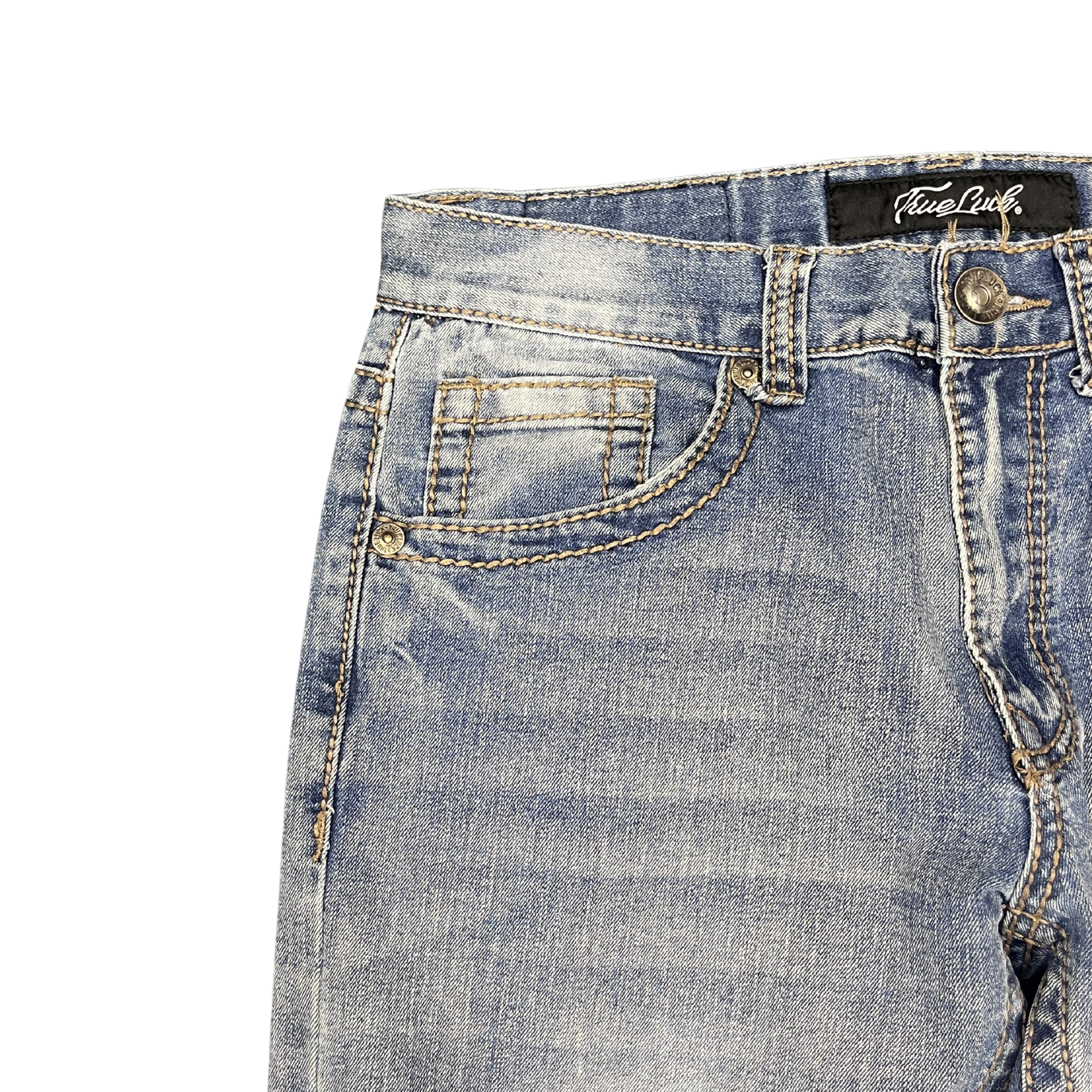 True Luck- Light Washed Jeans