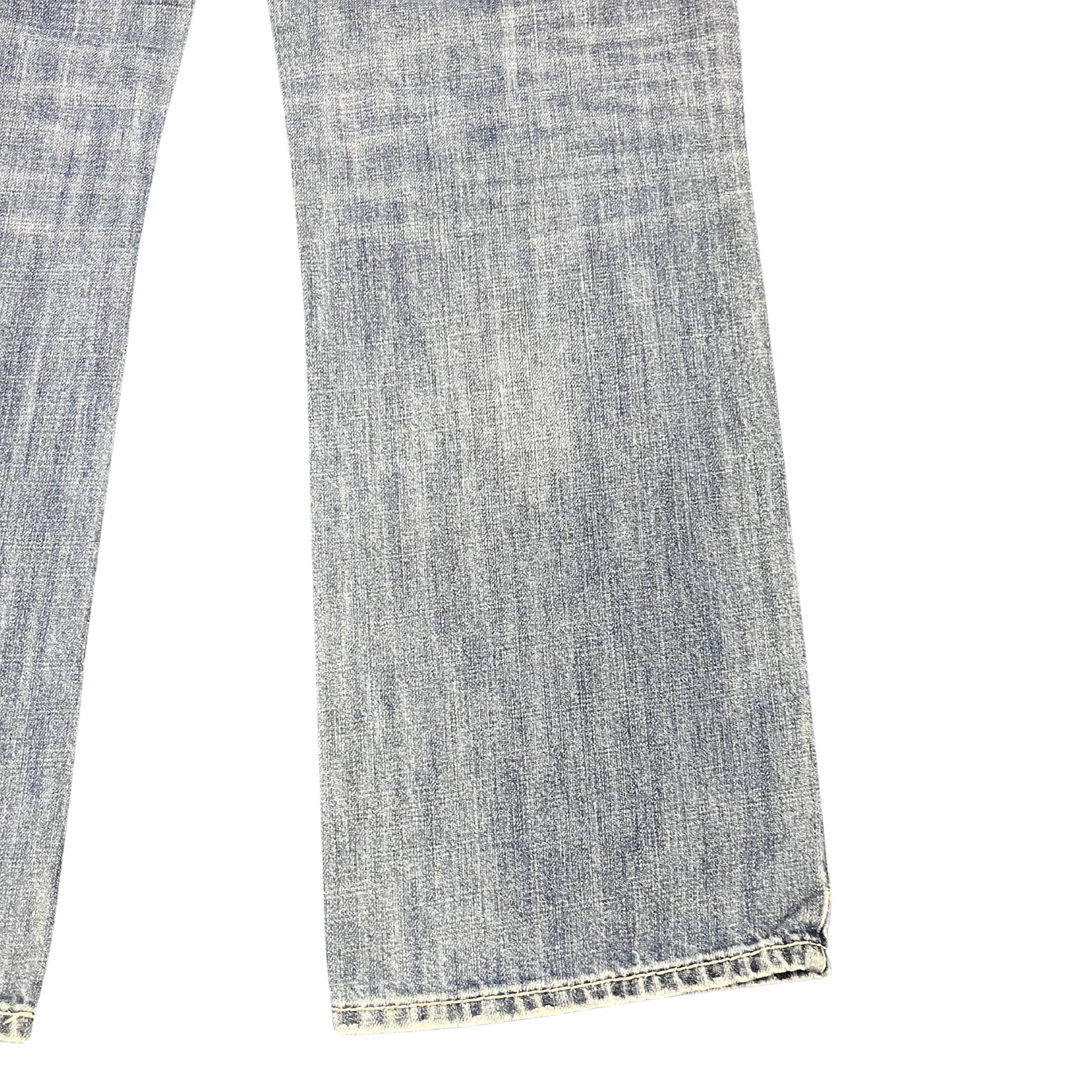 Vintage Washed Straight Denim
