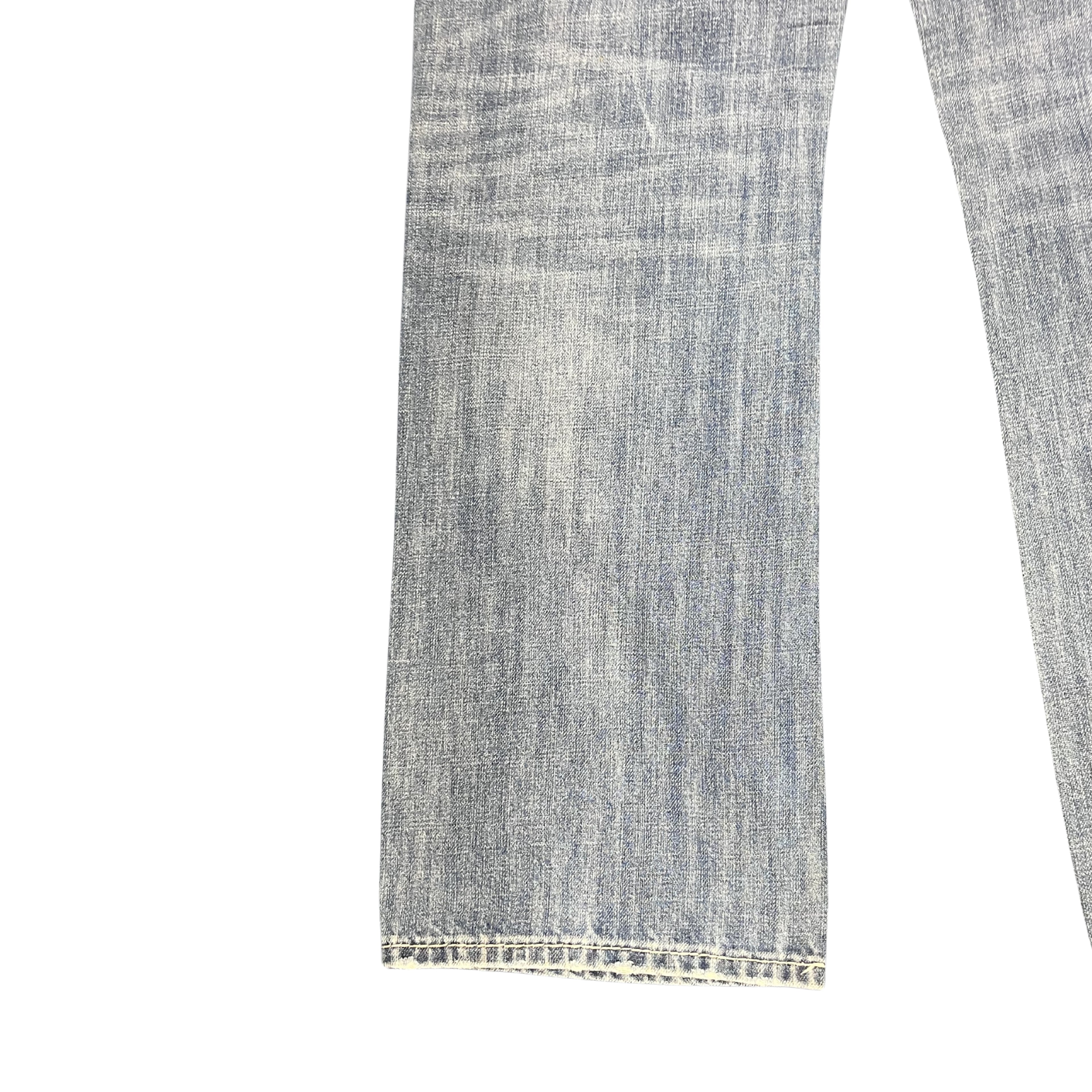 Vintage Washed Straight Denim