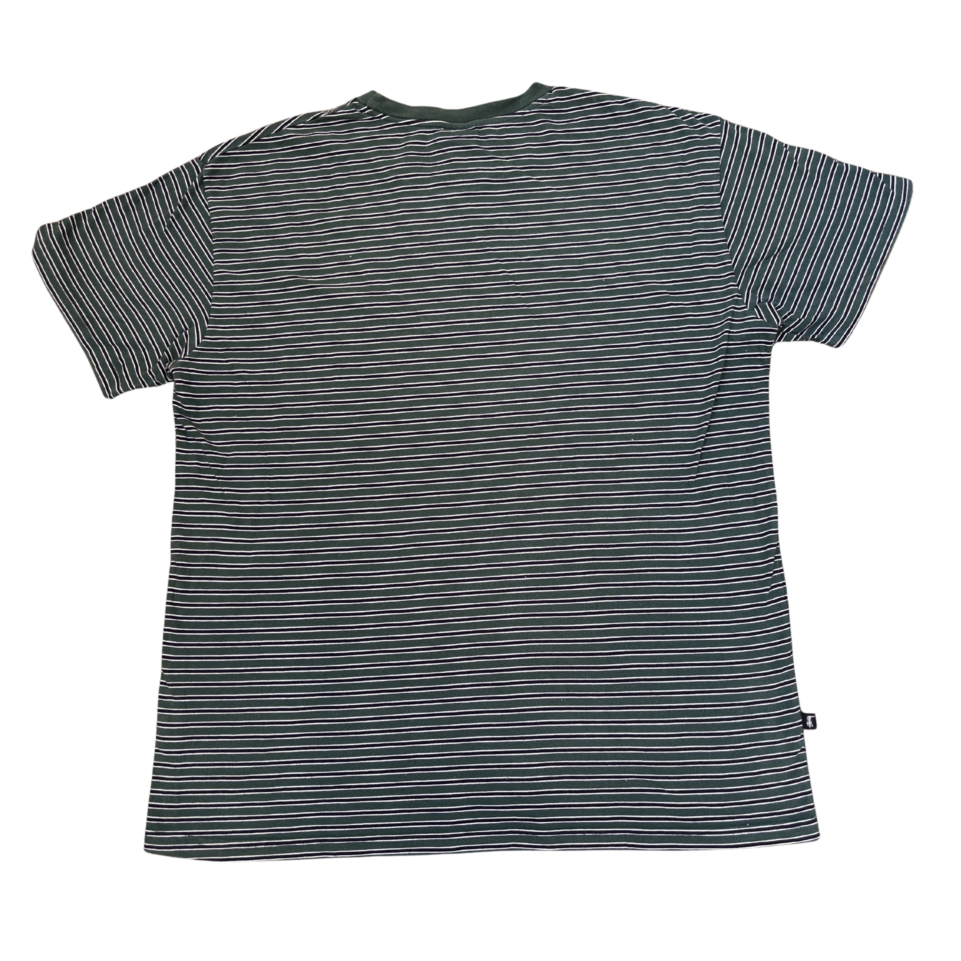 Stussy Australia Striped T-Shirt – Green XL