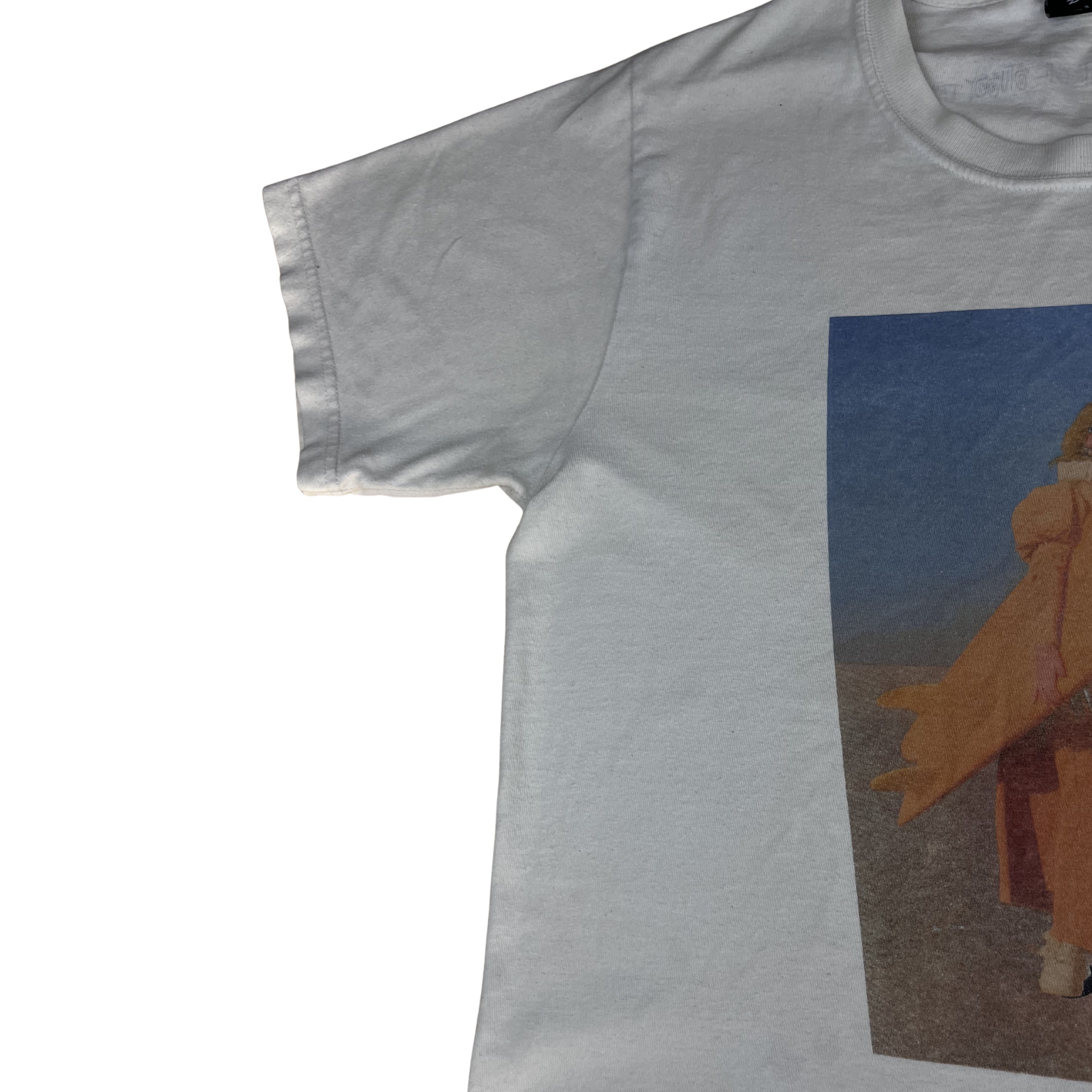 Stüssy Art Graphic Tee "Surfer Girl" – White / S