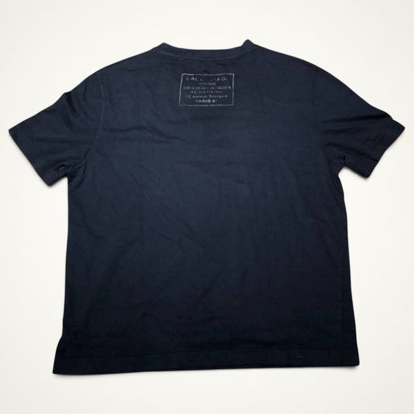 Balenciaga Back Logo Tee (Black)