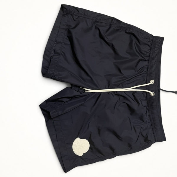 Moncler Logo Swim Shorts (Black)