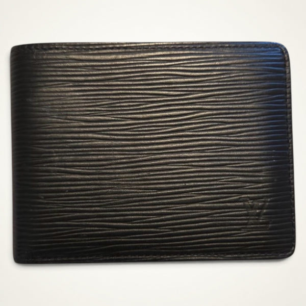 Louis Vuitton Epi Leather Wallet (Black)