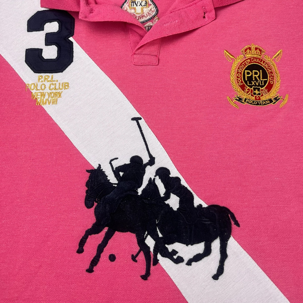 Ralph Lauren Mercer Polo Club Sash Polo #3 (Pink)
