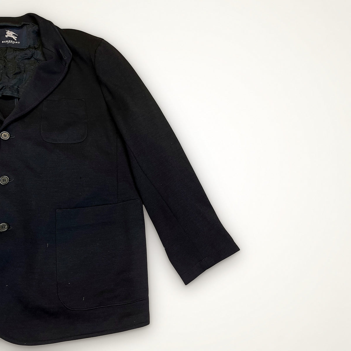 Burberry London Wool Blazer (Navy)