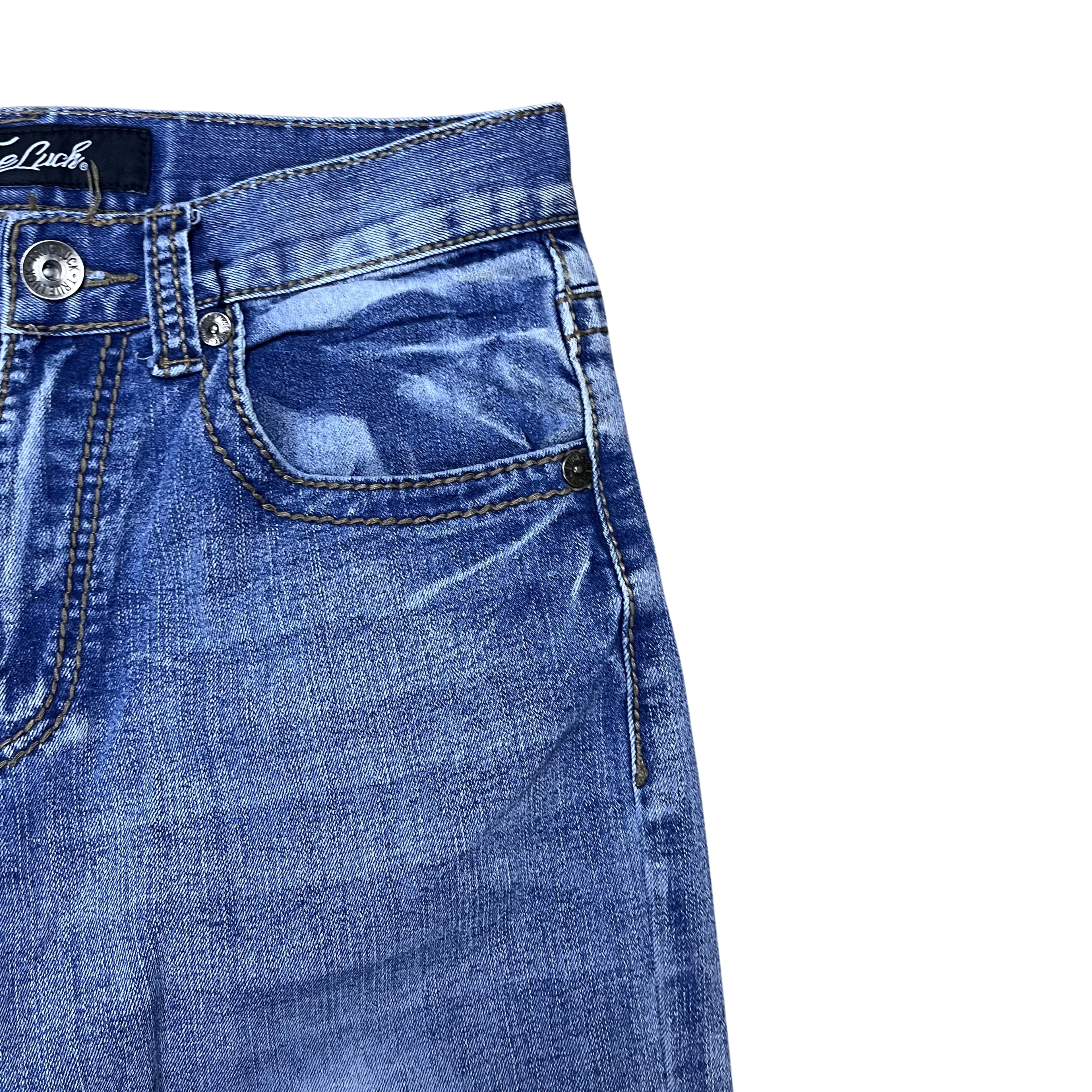 Y2K DENIM – LIGHT WASH HEAVY STITCH