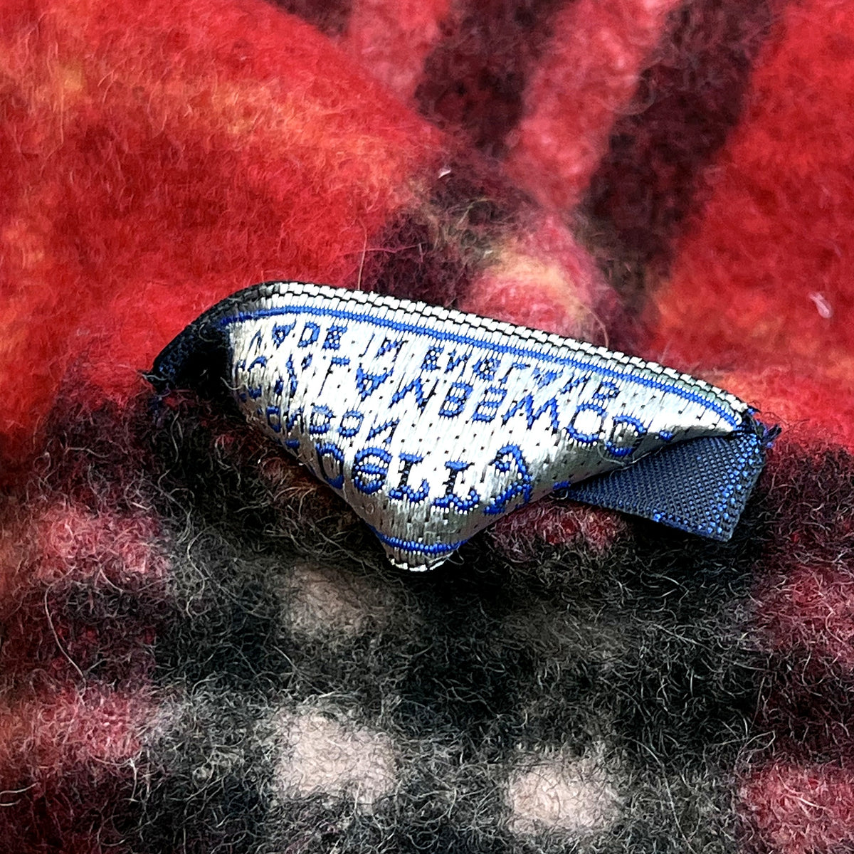 Burberry červená kostkovaná šála