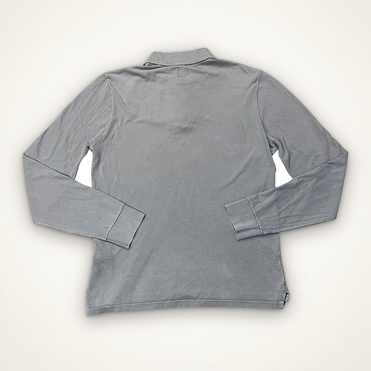 C.P. Company Slim Fit Longsleeve Polo (Grey)
