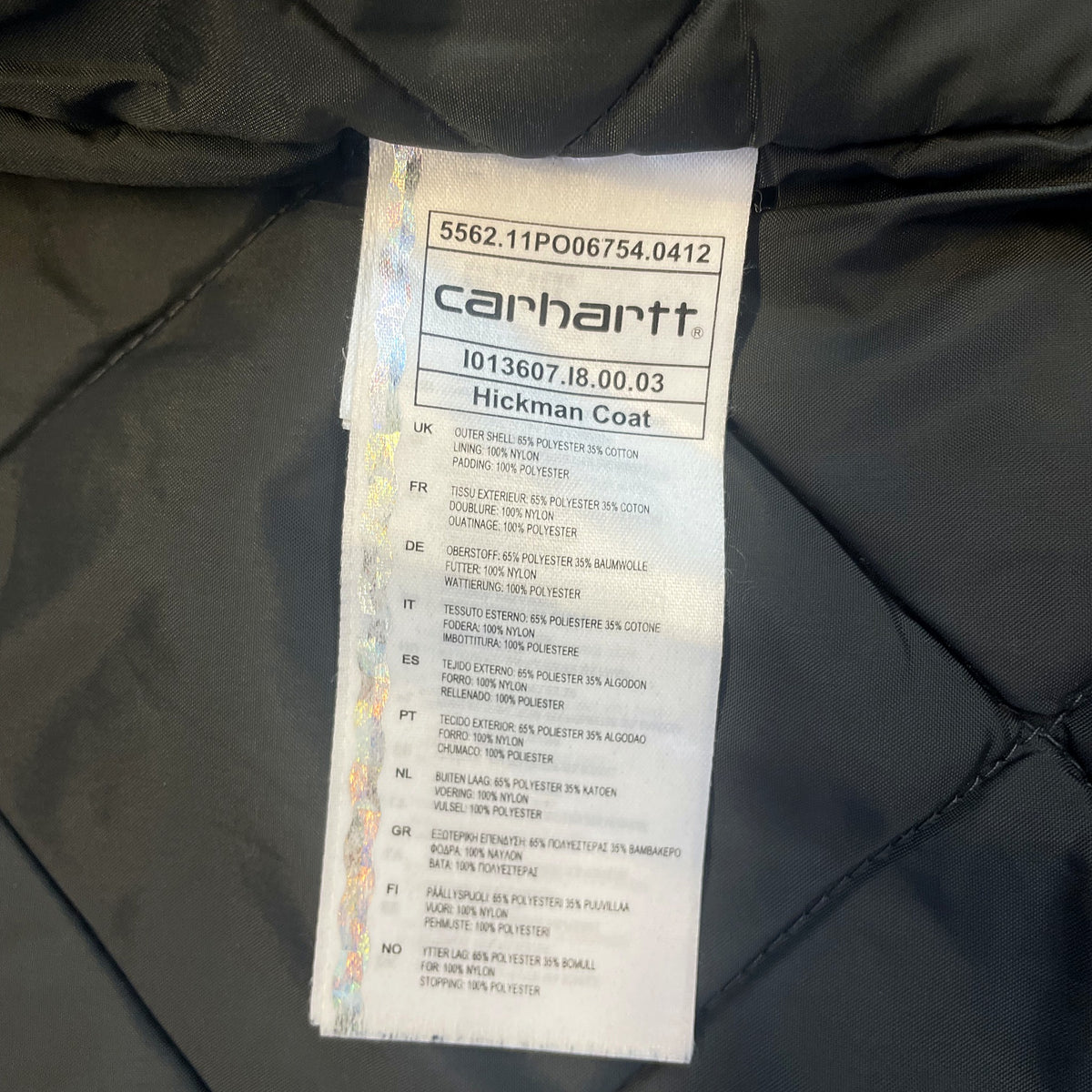 Carhartt Hickman Coat (zateplený kabát)