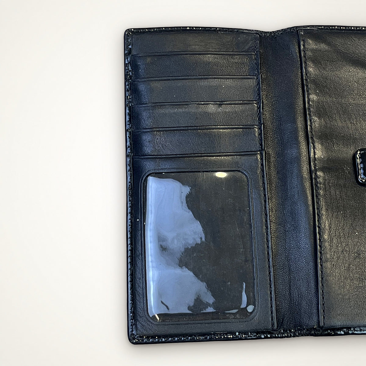 Coach Signature Long Wallet (Black)