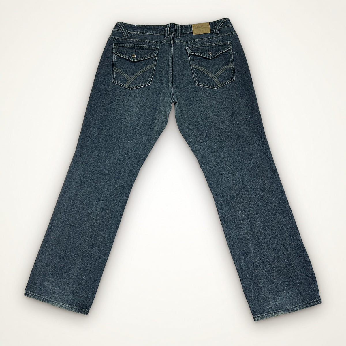 Y2K Denim Jeans- Dark Blue