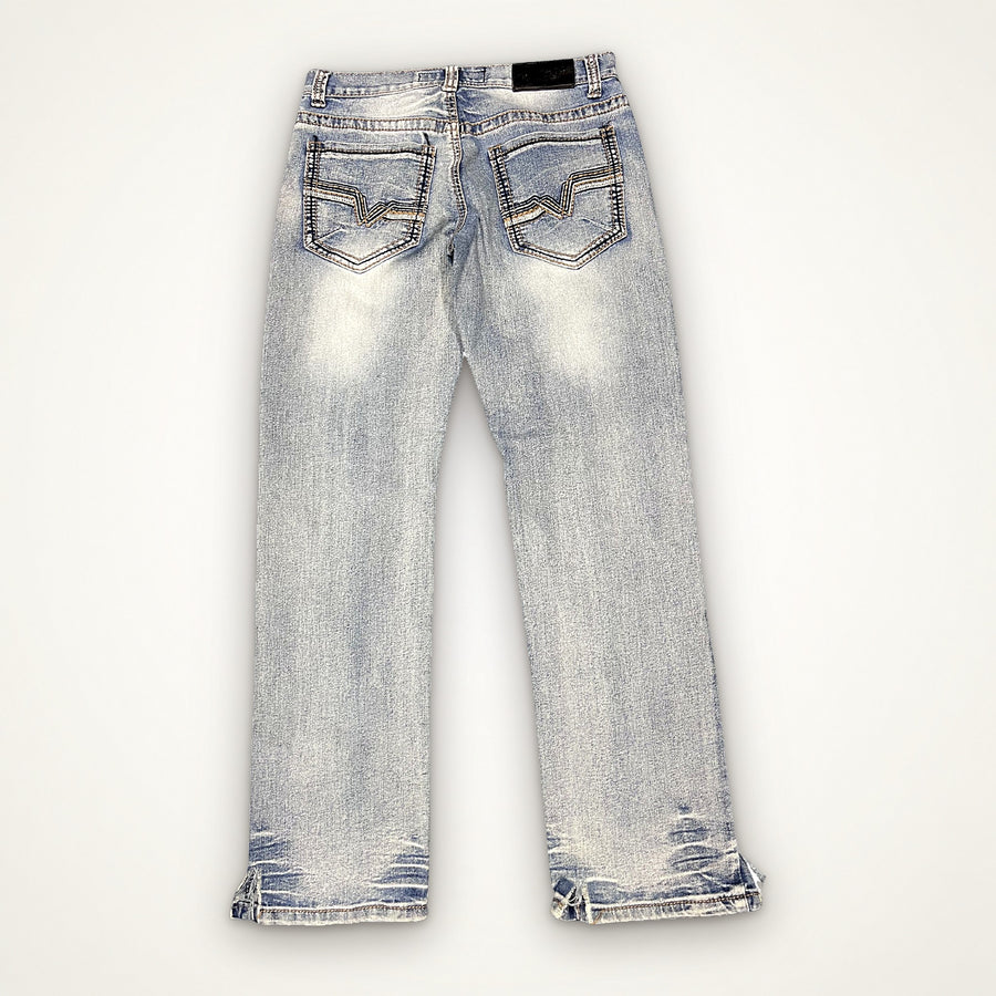 True Luck- Light Washed Jeans