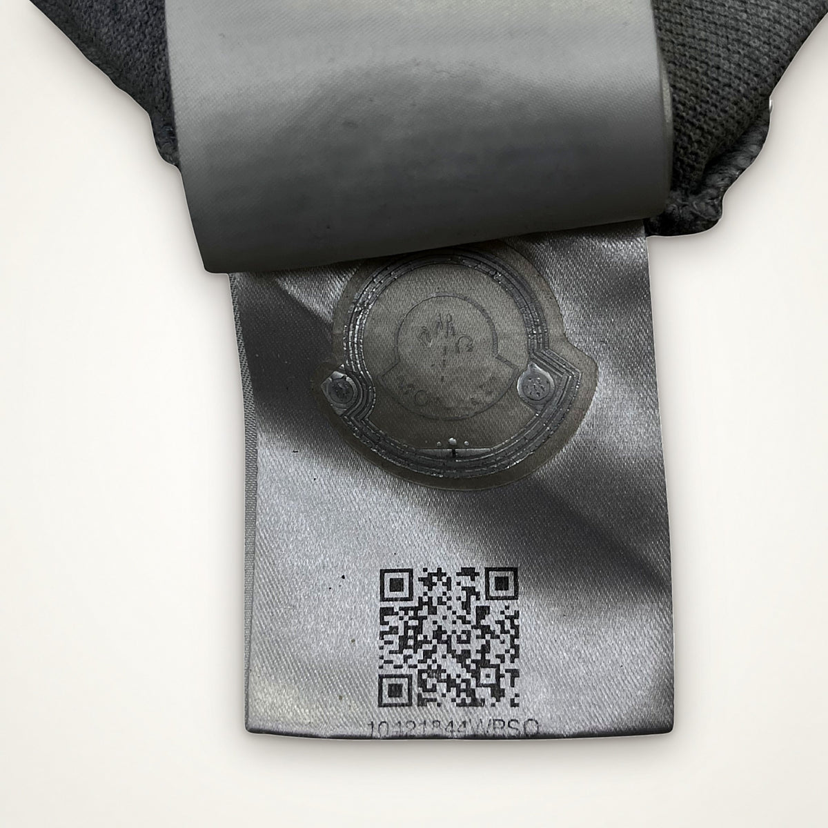 Moncler Contrast Collar Polo – Heather Grey