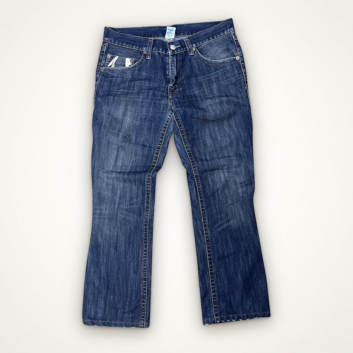 True Religion Big T Horseshoe Jeans (Blue)