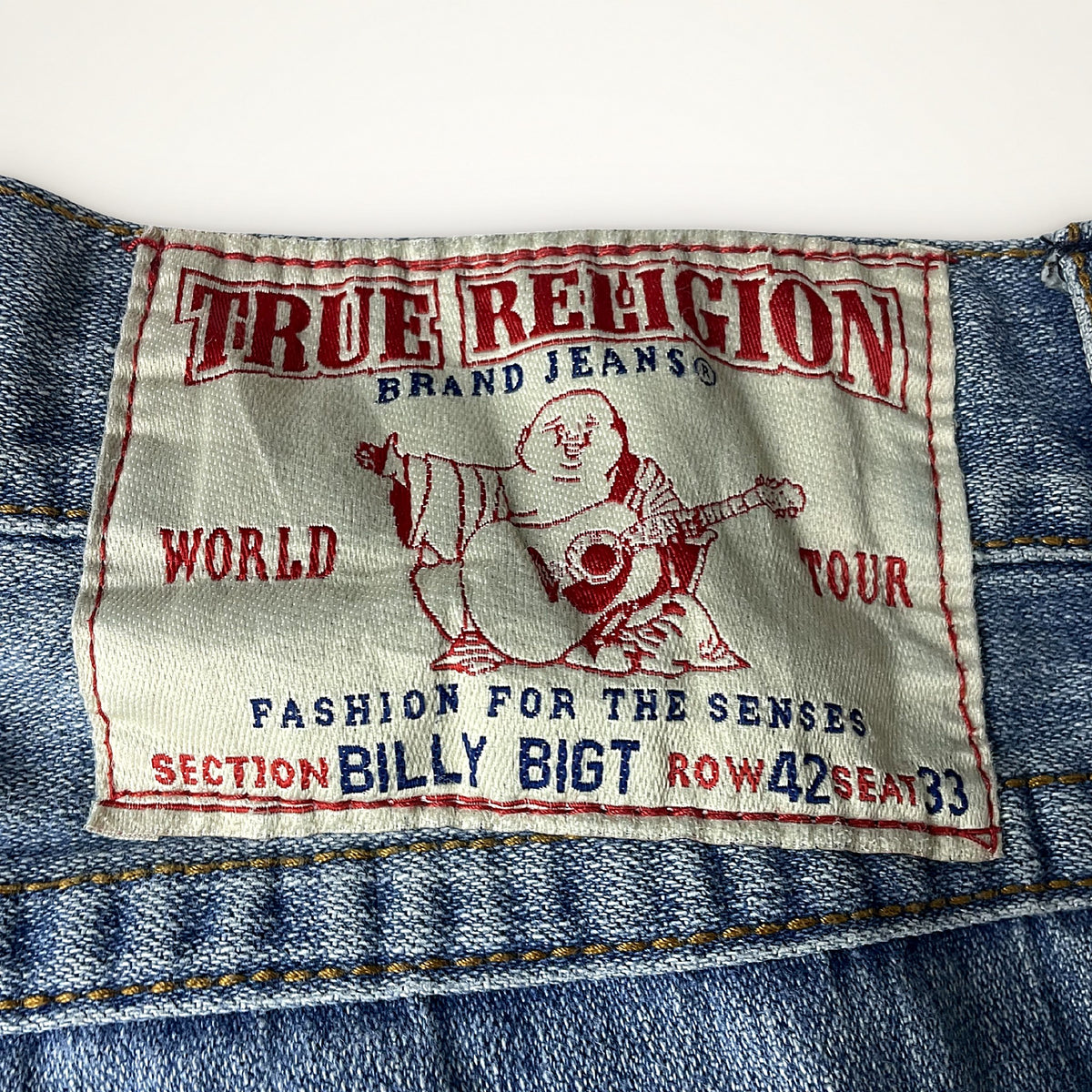 True Religion Billy Bootcut Jeans Light Blue