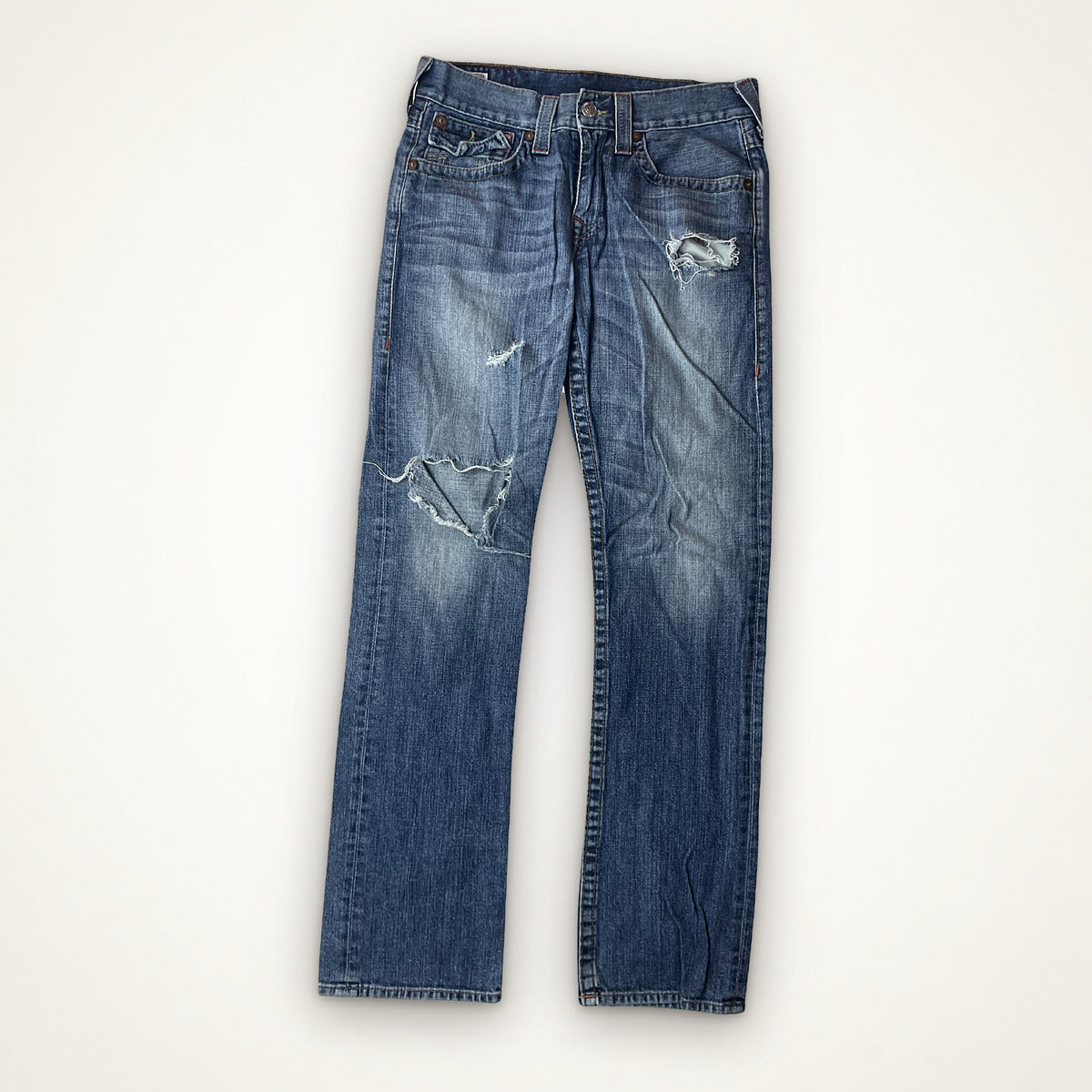True Religion Billy Bootcut Jeans Medium Wash