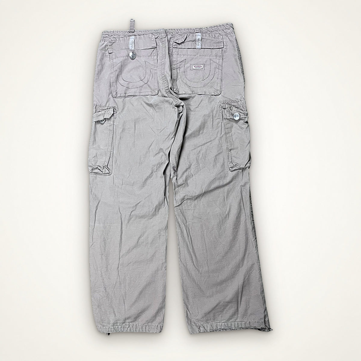 True Religion Cargo Pants (Grey)
