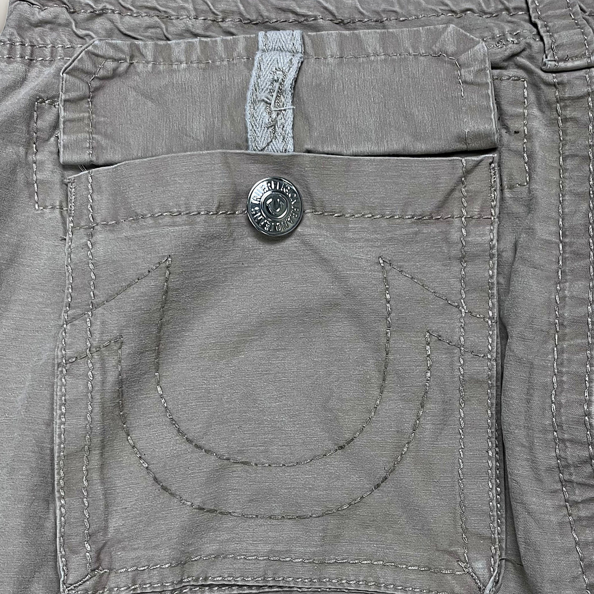 True Religion Cargo Pants (Grey)